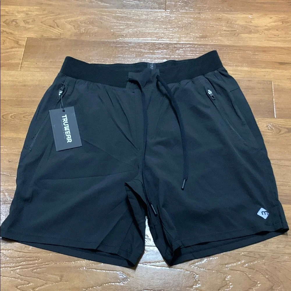NWT Truwear Criterion 2.0 Men’s Black Performance Shorts